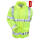 Men's High-Visibility Yellow Green Waterproof Work Jacket